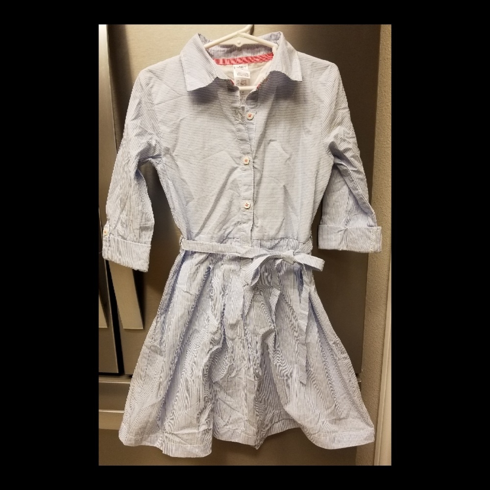 👗 NWOT Pin Stripe Chambray dress